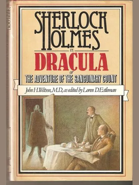 Sherlock Holmes Vs. Dracula cover