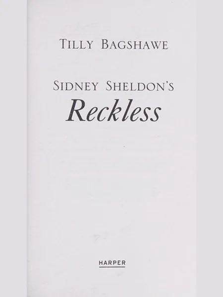 Sidney Sheldon's Reckless cover