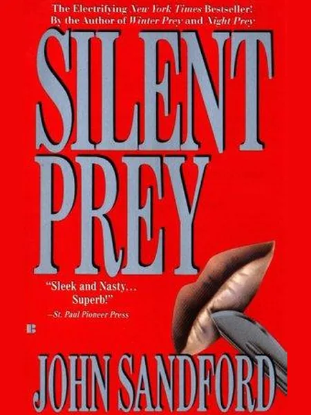 Silent Prey, cover of another edition (the HarperCollins 1992 cover is not yet photographed)