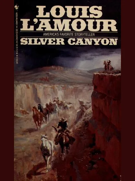 Silver Canyon, cover of another edition (the Hale 1973 cover is not yet photographed)