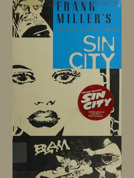 Sin City, cover of another edition (the Titan Books 1993 cover is not yet photographed)
