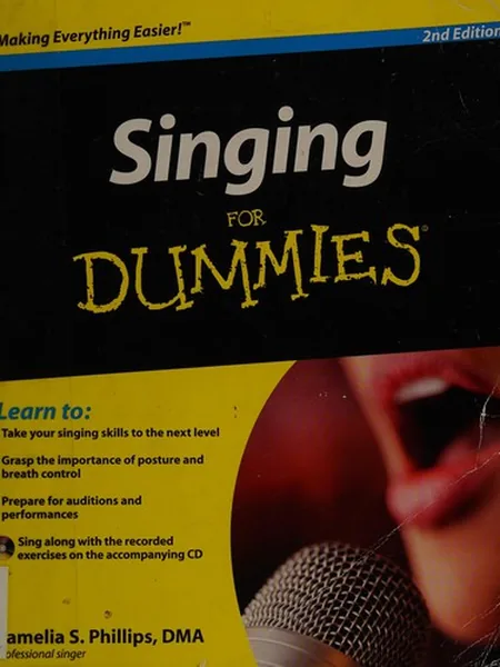 Singing for Dummies cover