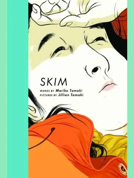 Skim, cover of another edition (the Walker Books 2009 cover is not yet photographed)