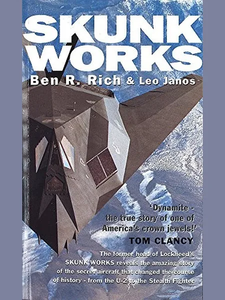 Skunk Works cover, Warner Books 1995