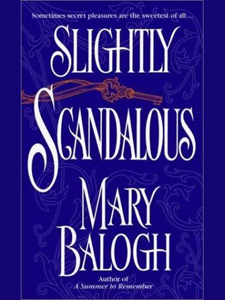 Slightly Scandalous, cover of another edition (the Center Point Pub 2003 cover is not yet photographed)