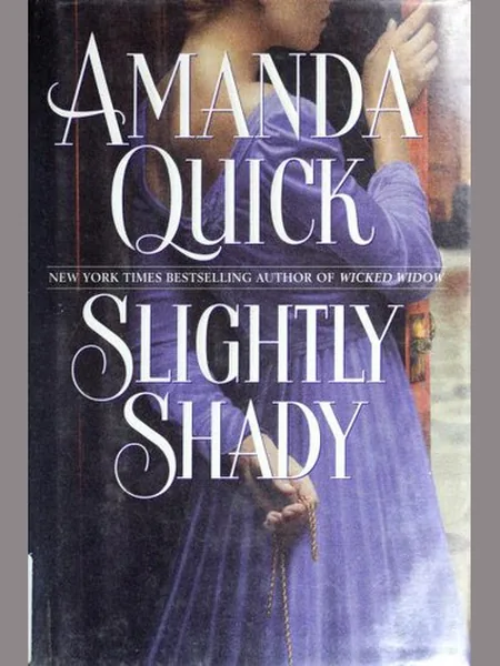 Slightly Shady first edition cover, Bantam Books 2001