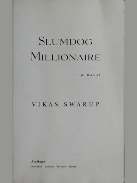 Slumdog Millionaire cover