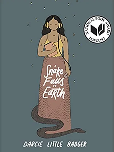 Snake Falls to Earth first edition cover, Levine Querido 2021