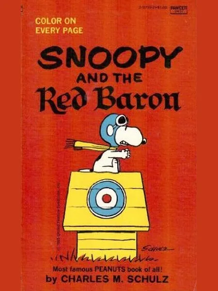 Snoopy and the Red Baron cover, Hodder & Stoughton 1979