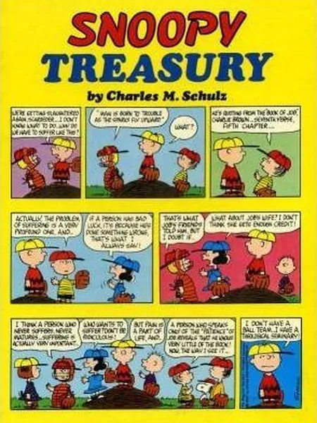 Snoopy Treasury cover, Hodder & Stoughton 1981