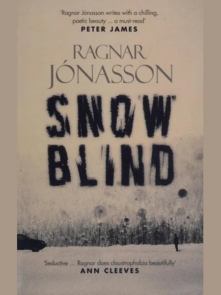 Snowblind first edition cover, Orenda Books 2015
