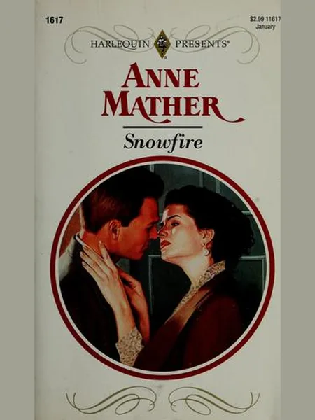 Snowfire, cover of another edition (the Mills & Boon 1993 cover is not yet photographed)