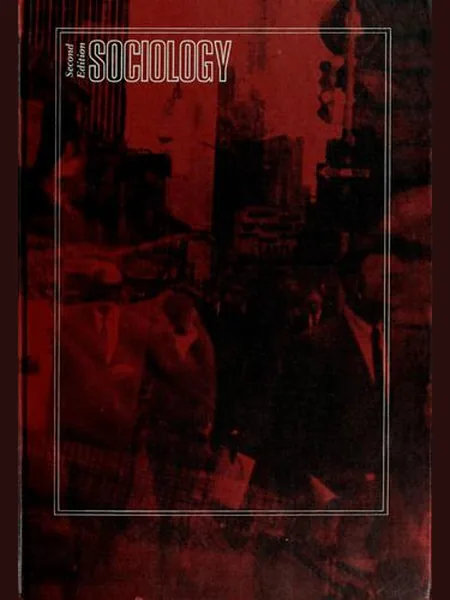 Sociology, cover of another edition (the McGraw-Hill 1964 cover is not yet photographed)