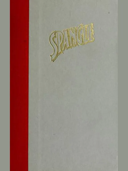 Spangle, cover of another edition (the Muller 1988 cover is not yet photographed)