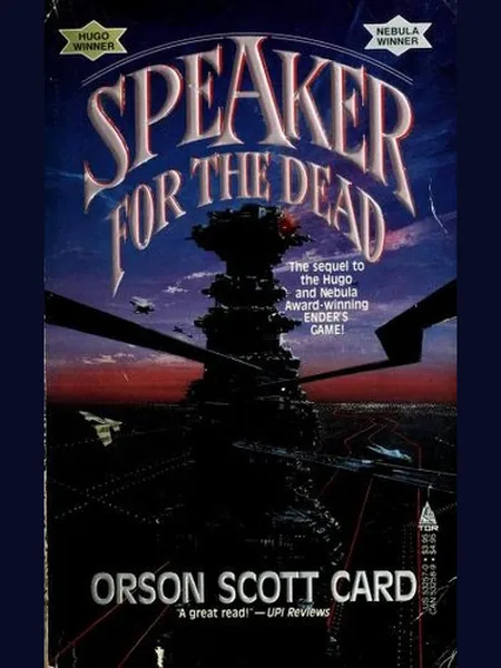Speaker for the Dead, cover of another edition (the Century 1987 cover is not yet photographed)