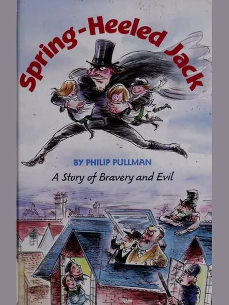 Spring-Heeled Jack, cover of another edition (the Doubleday 1989 cover is not yet photographed)