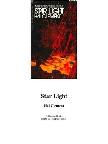 Star Light cover, Ballantine Books 1971