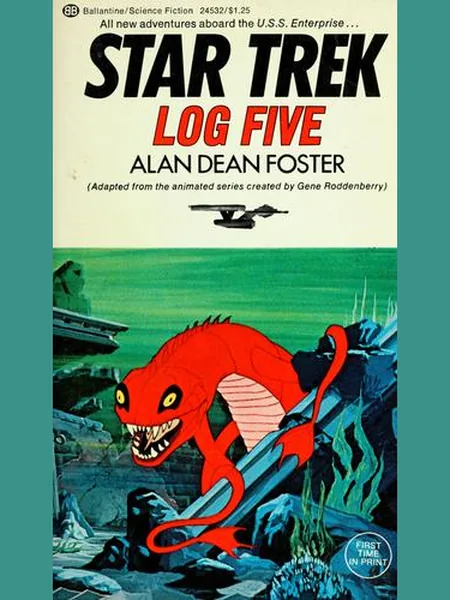 Star Trek first edition cover, Ballantine Books 1975