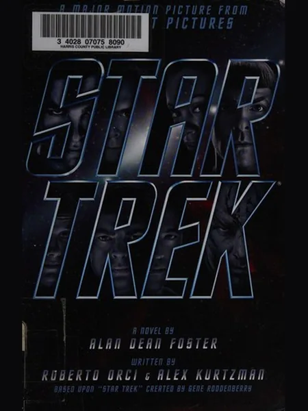 Star Trek first edition cover, Pocket Books 2009