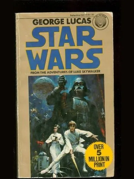 Star Wars cover, Ballantine Books 1976
