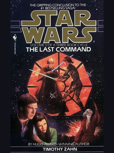 Star Wars: The Last Command cover, Bantam Books 1993