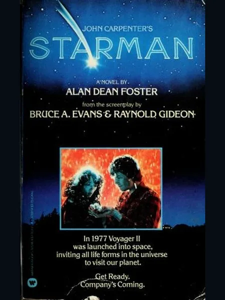 Starman first edition cover, Warner Books 1984