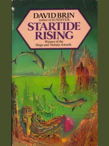 Startide Rising cover, Bantam Books 1985