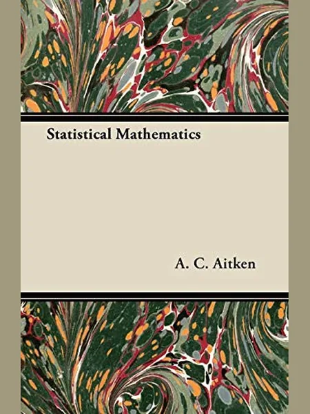 Statistical Mathematics cover