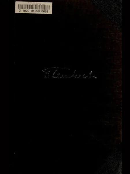 Steinbeck cover