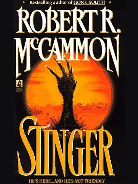 Stinger, cover of another edition (the Kinnell 1988 cover is not yet photographed)