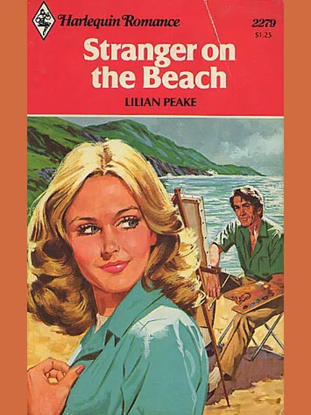Stranger On The Beach, cover of another edition (the Mills & Boon 1979 cover is not yet photographed)