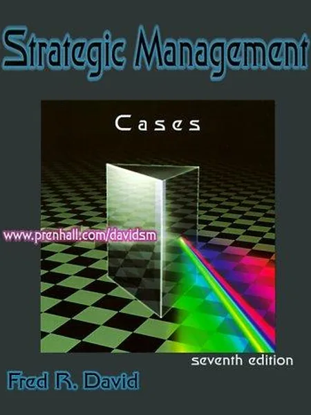 Strategic Management, cover of another edition (the Prentice-Hall International 1997 cover is not yet photographed)