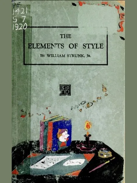 Strunk & White The Elements Of Style cover