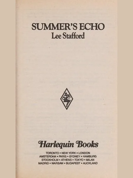 Summer's Echo cover