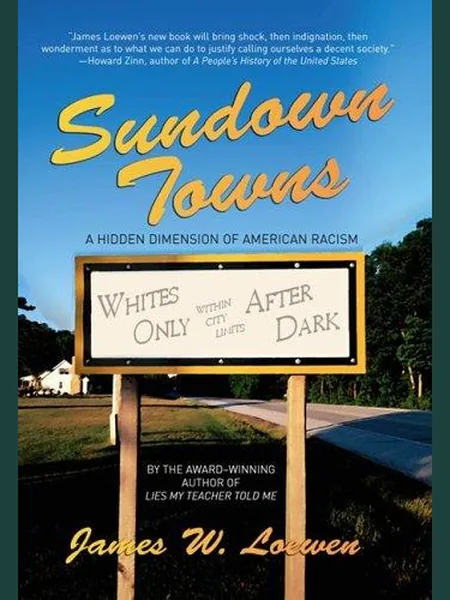 Sundown Towns first edition cover, New Press 2005