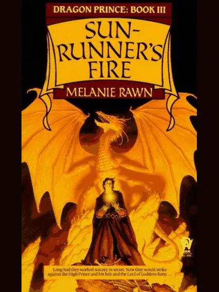 Sunrunner's Fire, cover of another edition (the Pan Macmillan 1991 cover is not yet photographed)