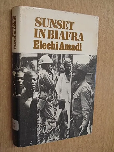 Sunset in Biafra first edition cover, Heinemann 1973