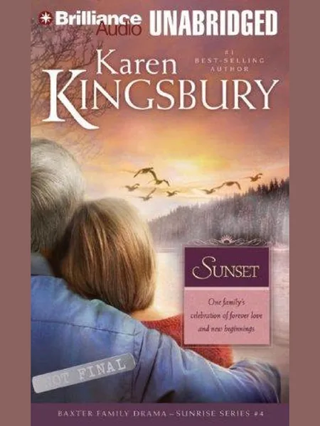 Sunset, cover of another edition (the Tyndale House 2008 cover is not yet photographed)