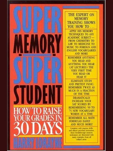 Super Memory--Super Student cover
