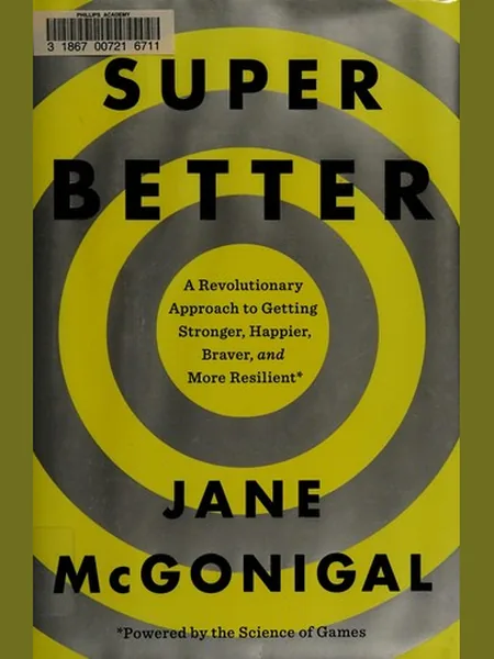 SuperBetter first edition cover, Penguin Books 2015