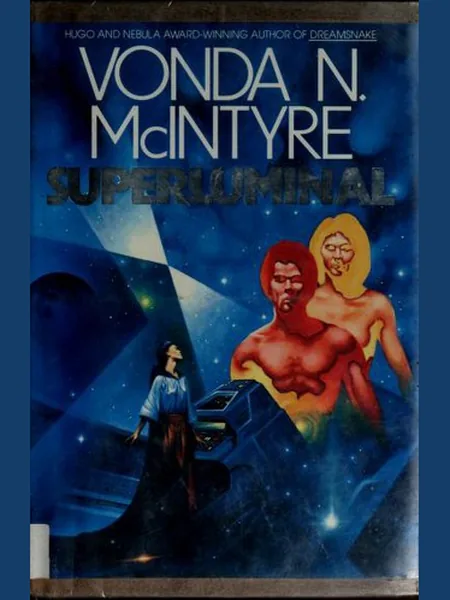 Superluminal first edition cover, Houghton Mifflin 1983