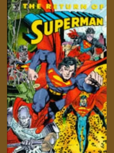 Superman first edition cover, Titan Books 1993