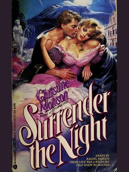 Surrender the Night cover, Corgi 1987