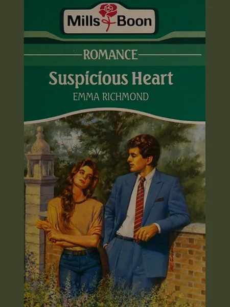 Suspicious Heart cover, Mills & Boon 1989
