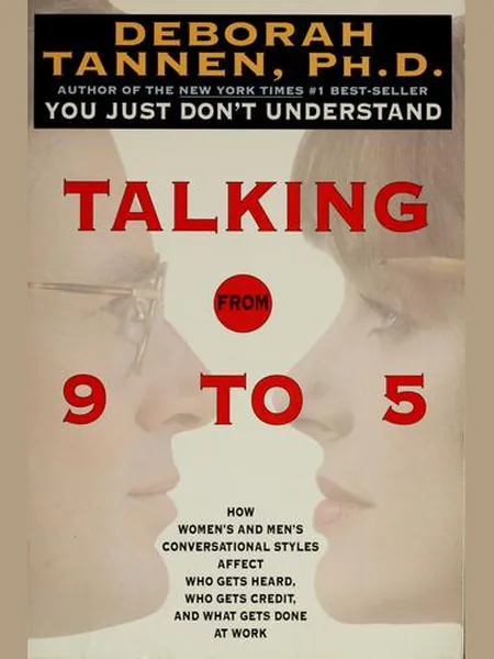 Talking from 9 to 5, cover of another edition (the Virago 1995 cover is not yet photographed)