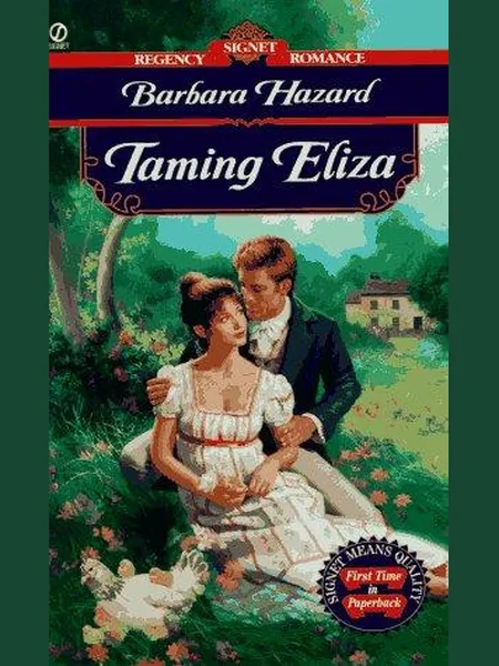 Taming Eliza first edition cover, Signet 1996