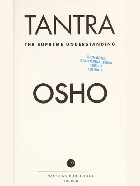 Tantra cover