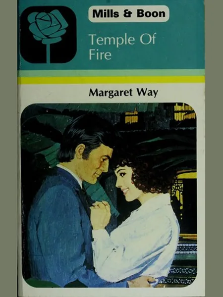 Temple of Fire, cover of another edition (the Millis and Boon 1981 cover is not yet photographed)
