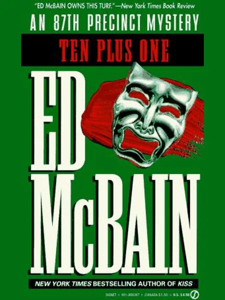 Ten Plus One, cover of another edition (the Simon and Schuster 1963 cover is not yet photographed)