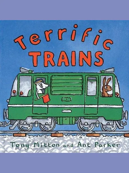 Terrific Trains first edition cover, Kingfisher 1998